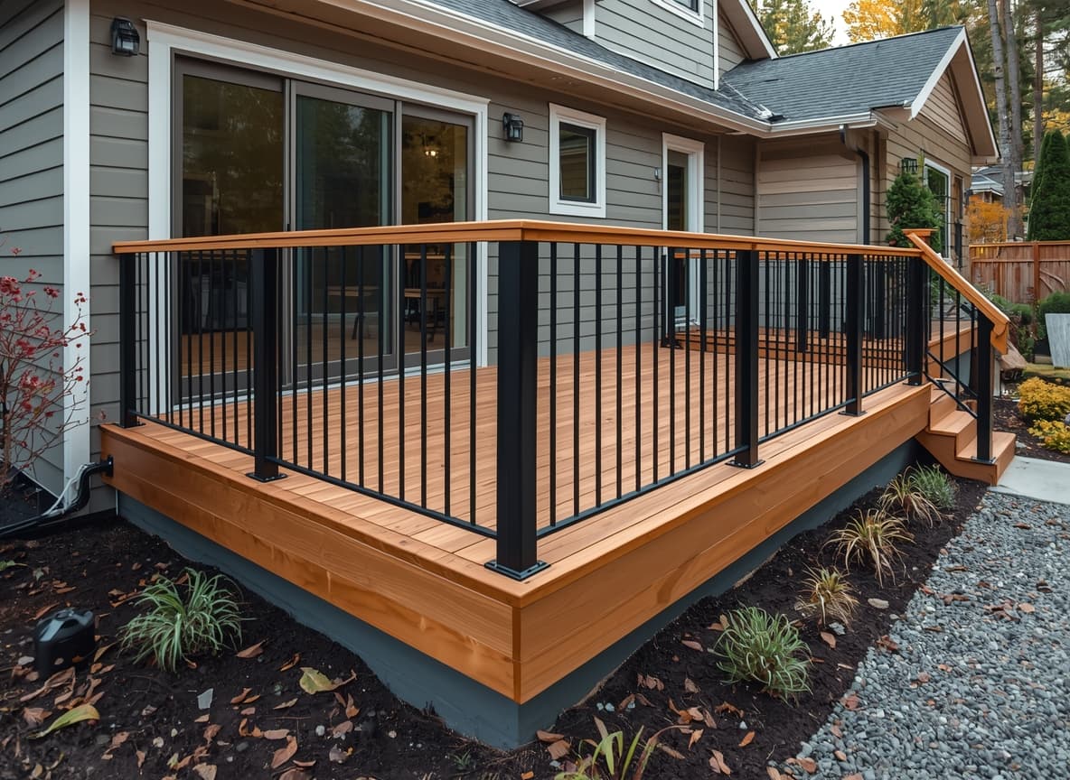 Outdoor renovation work