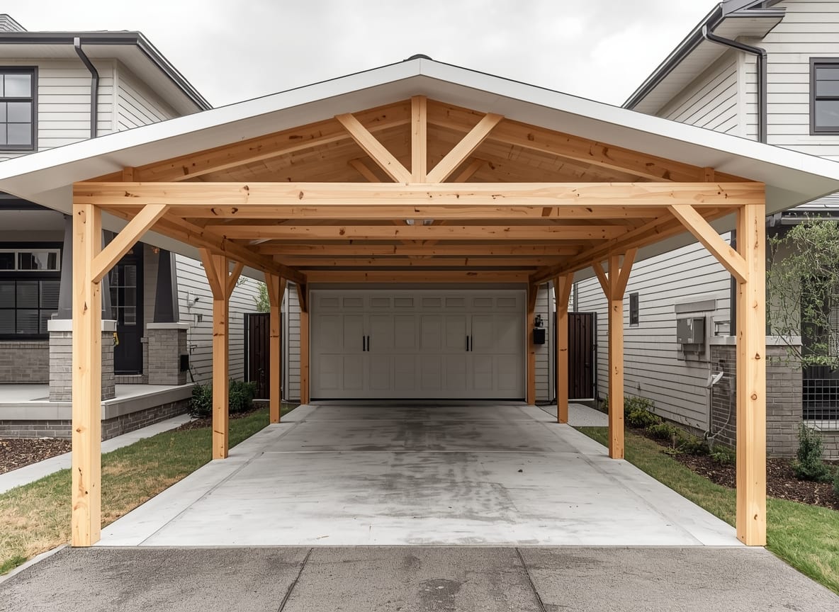 Carport build