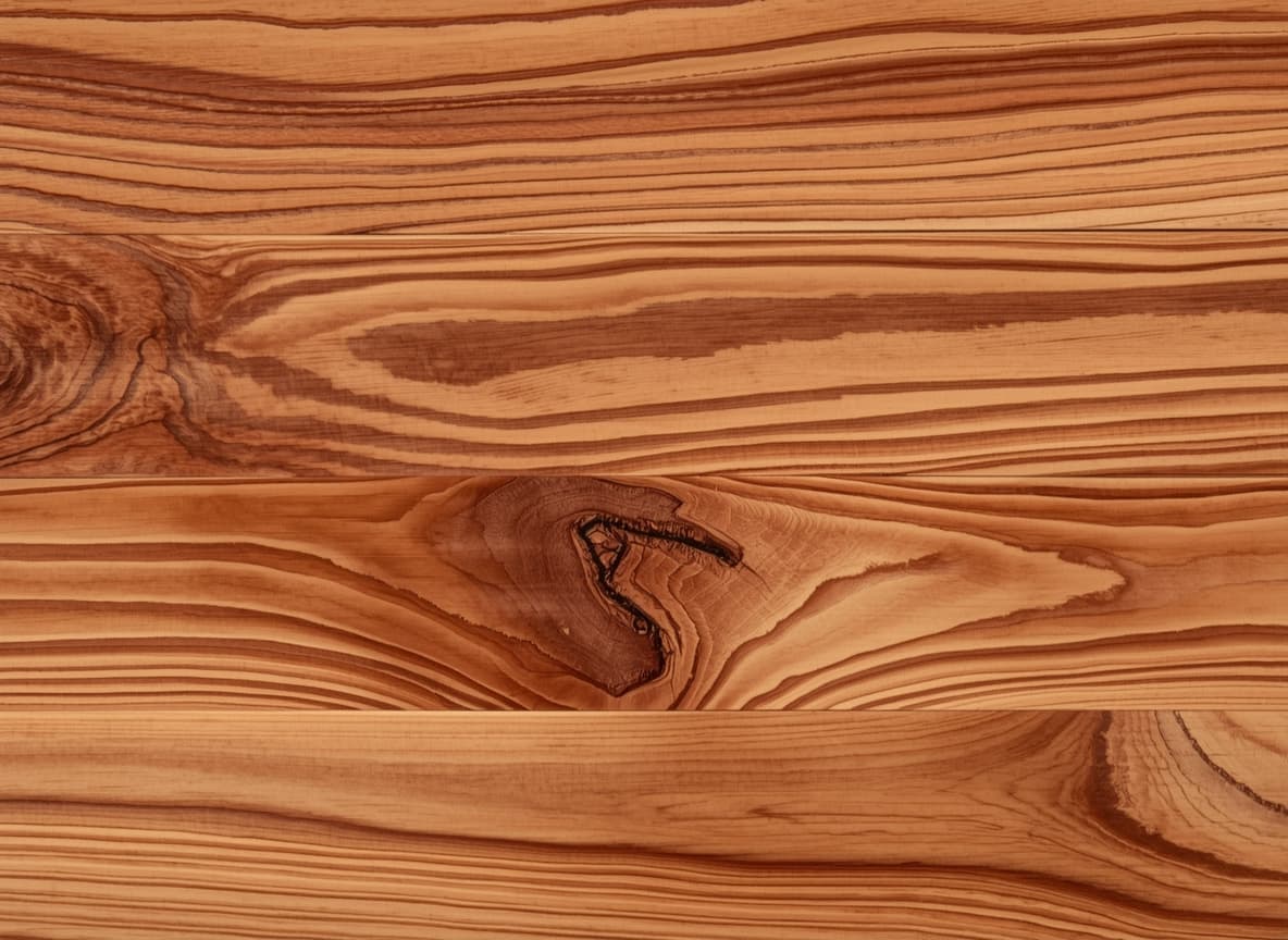 Natural cedar wood material
