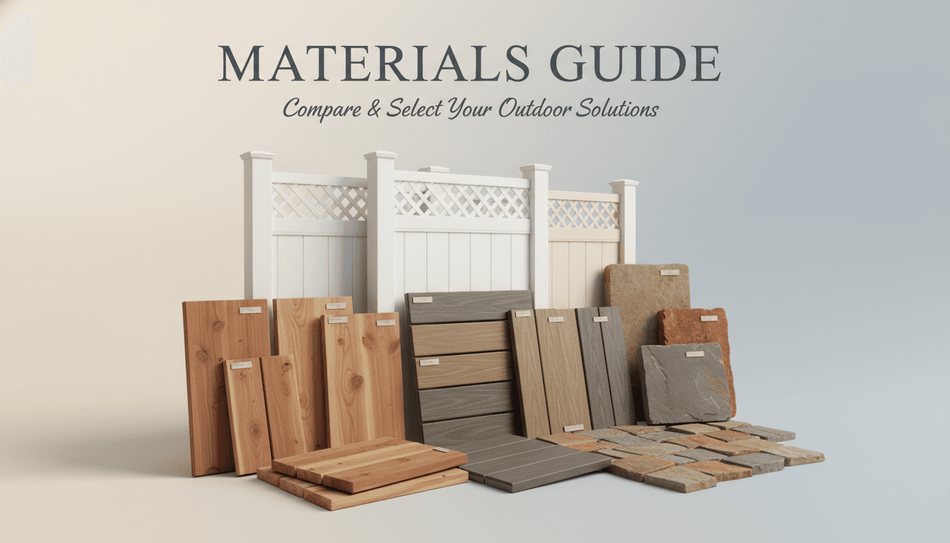 Materials comparison and selection guide