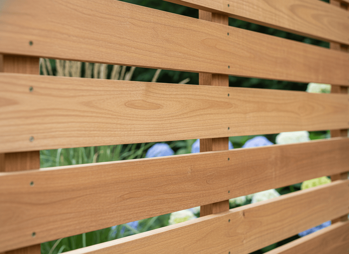 Beautiful custom fence example