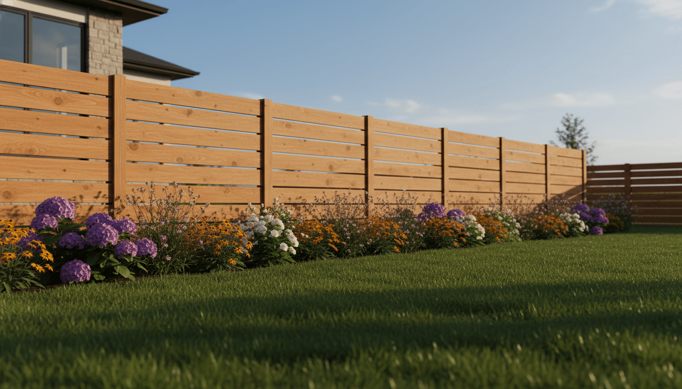 Custom privacy and decorative fencing