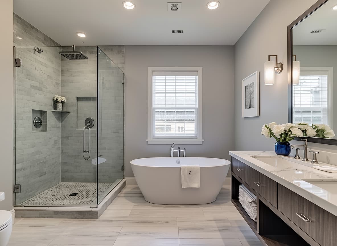 Bathroom remodel example